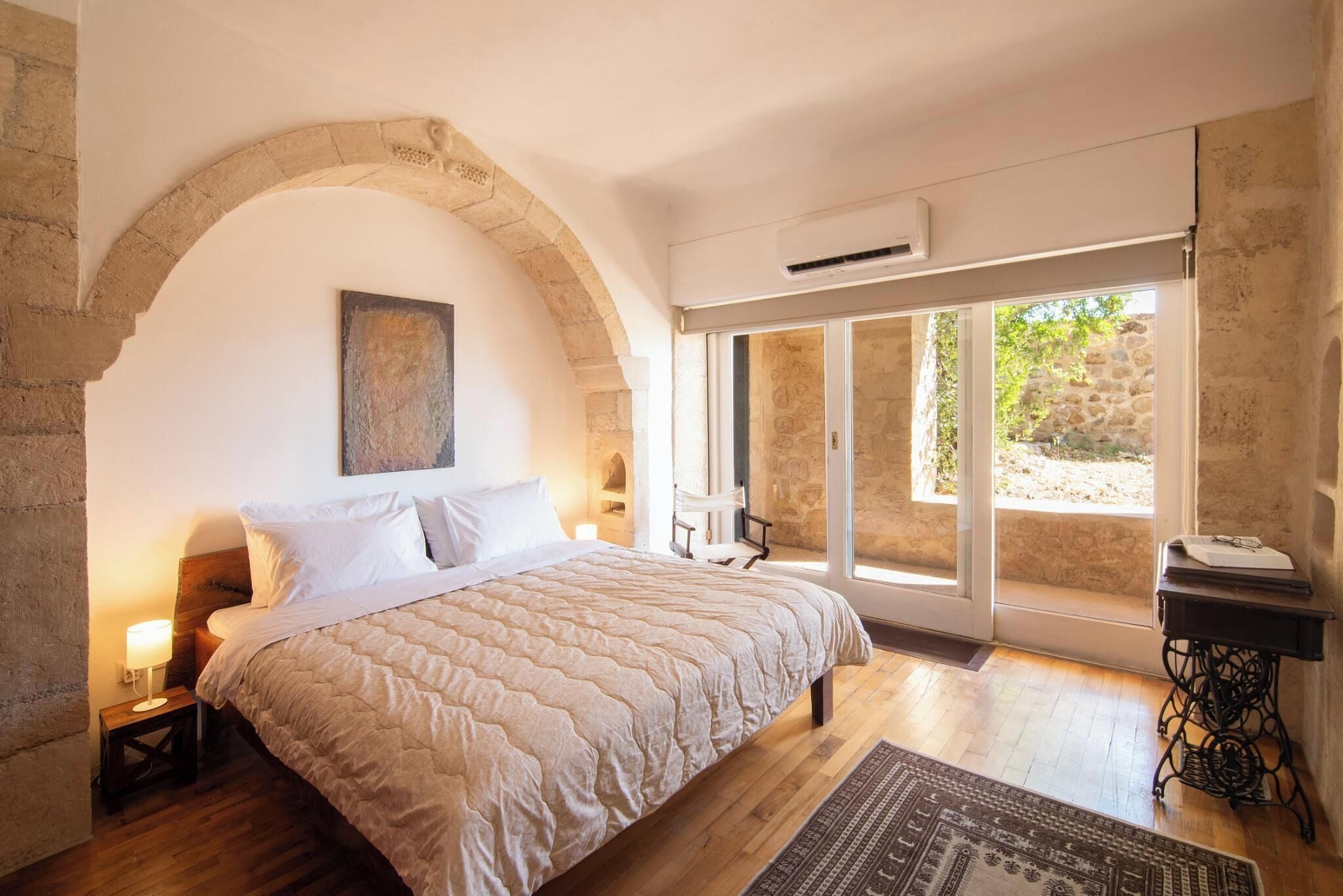 클래식 빌라, 산 전망 | 이집트산 면 시트, 고급 침구, 메모리폼 침대, 객실 내 금고