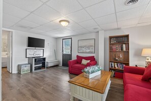 Apartment, 2 Bedrooms | Living area | Smart TV, streaming services - Coastal Retreat Steps From Private Beach 2 Bedroom Apts (Murrells Inlet)