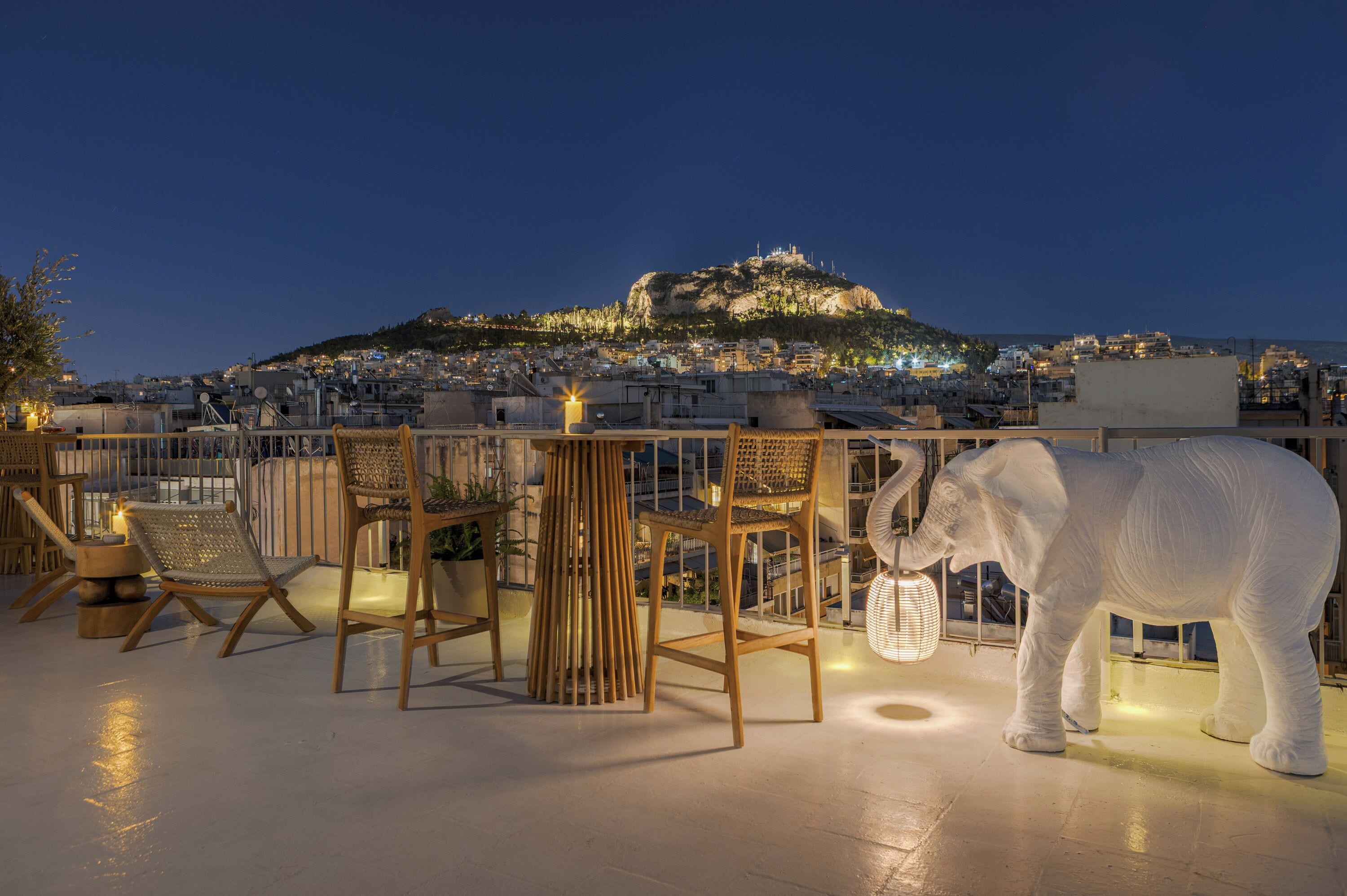 Terraço na cobertura