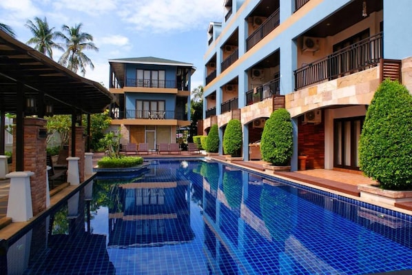 Appartement, 1 chambre, balcon | Piscine | Piscine extérieure