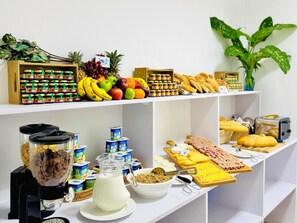 Petit déjeuner continental compris tous les jours