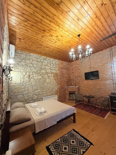 Old Balcony - Holiday Home  -   Urban Elegance in the Heart of the City Kutaisi.