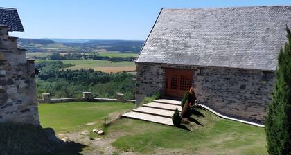 Maison de vacances 'Le Panorama' avec vue sur la montagne, terrasse partagée et Wi-Fi
