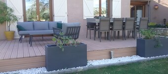 Cottage 'De La Fermette Aubepines' with Shared Pool, Private Terrace and Wi-Fi