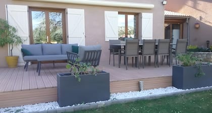 Cottage 'De La Fermette Aubepines' with Shared Pool, Private Terrace and Wi-Fi