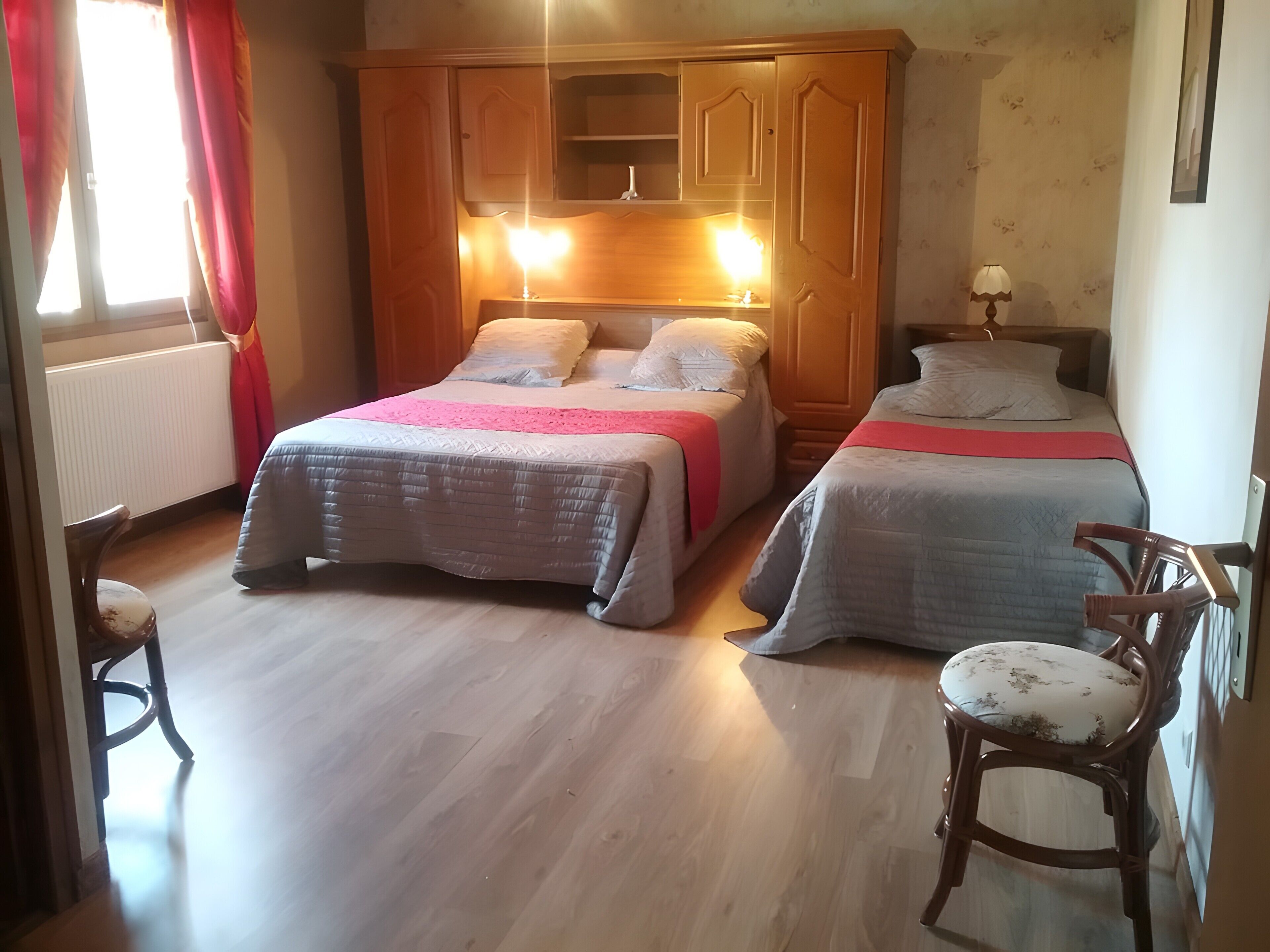 2 chambres, Wi-Fi, draps fournis