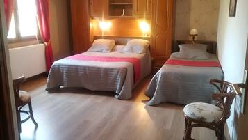 2 chambres, Wi-Fi, draps fournis