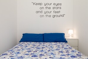 1 bedroom, iron/ironing board, bed sheets