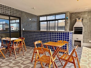 Apartment | Outdoor dining - Edifício Santorini (Maceio)