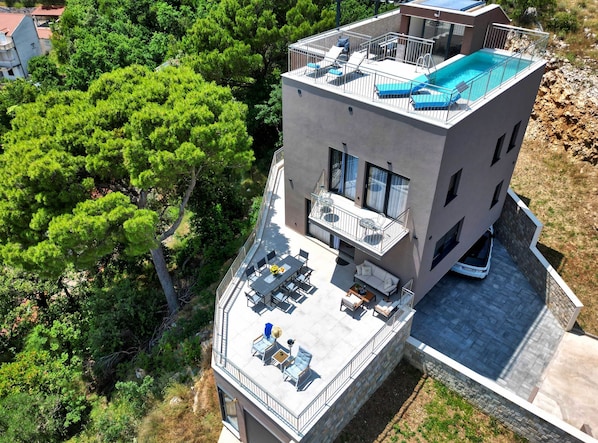 Huvila (Four Bedroom Villa) | Ilmakuva