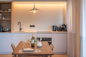 Private kitchen - 734B Mendelglück Apartments (Caldaro sulla strada del vino)