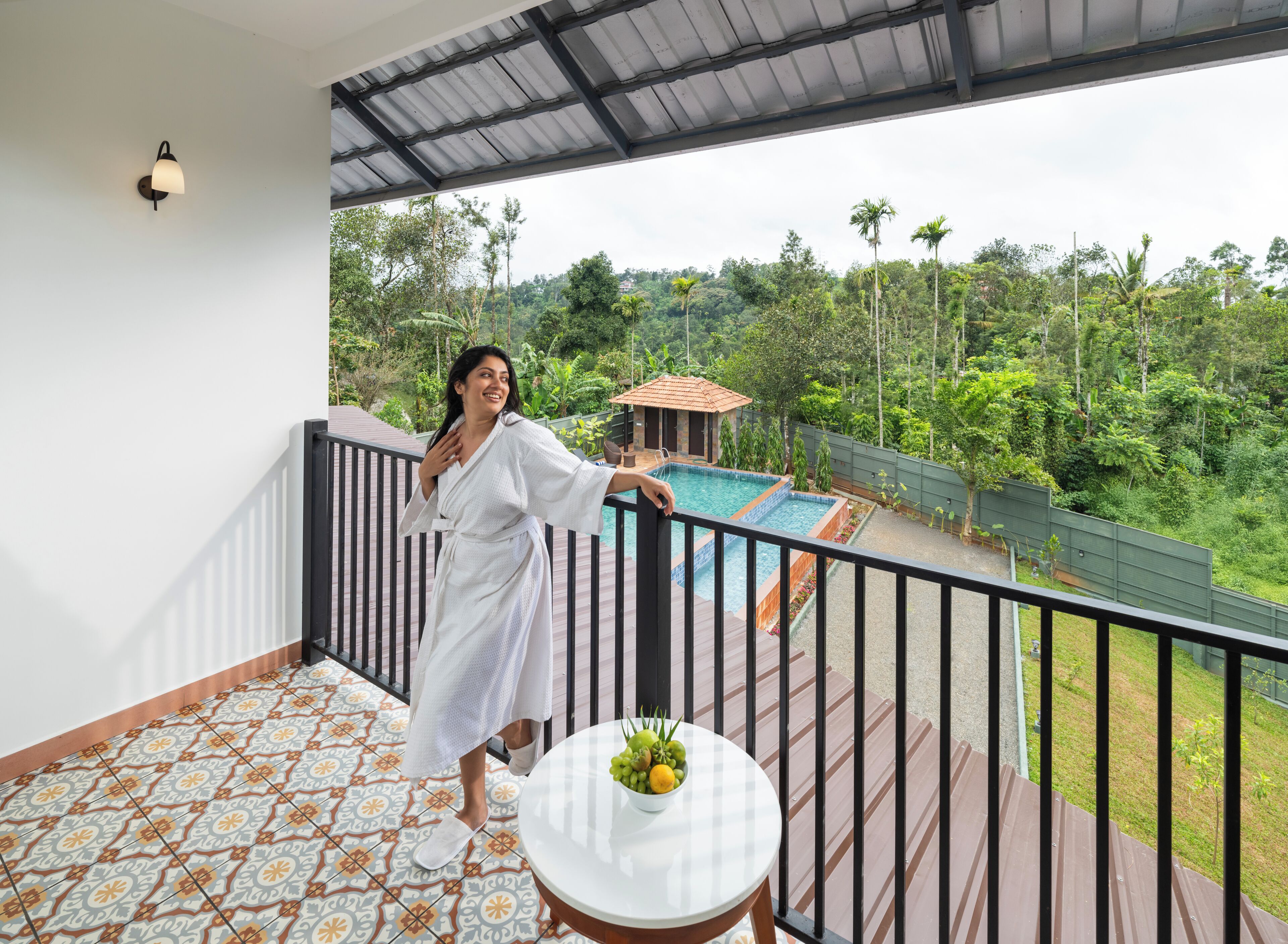 Vue depuis le balcon