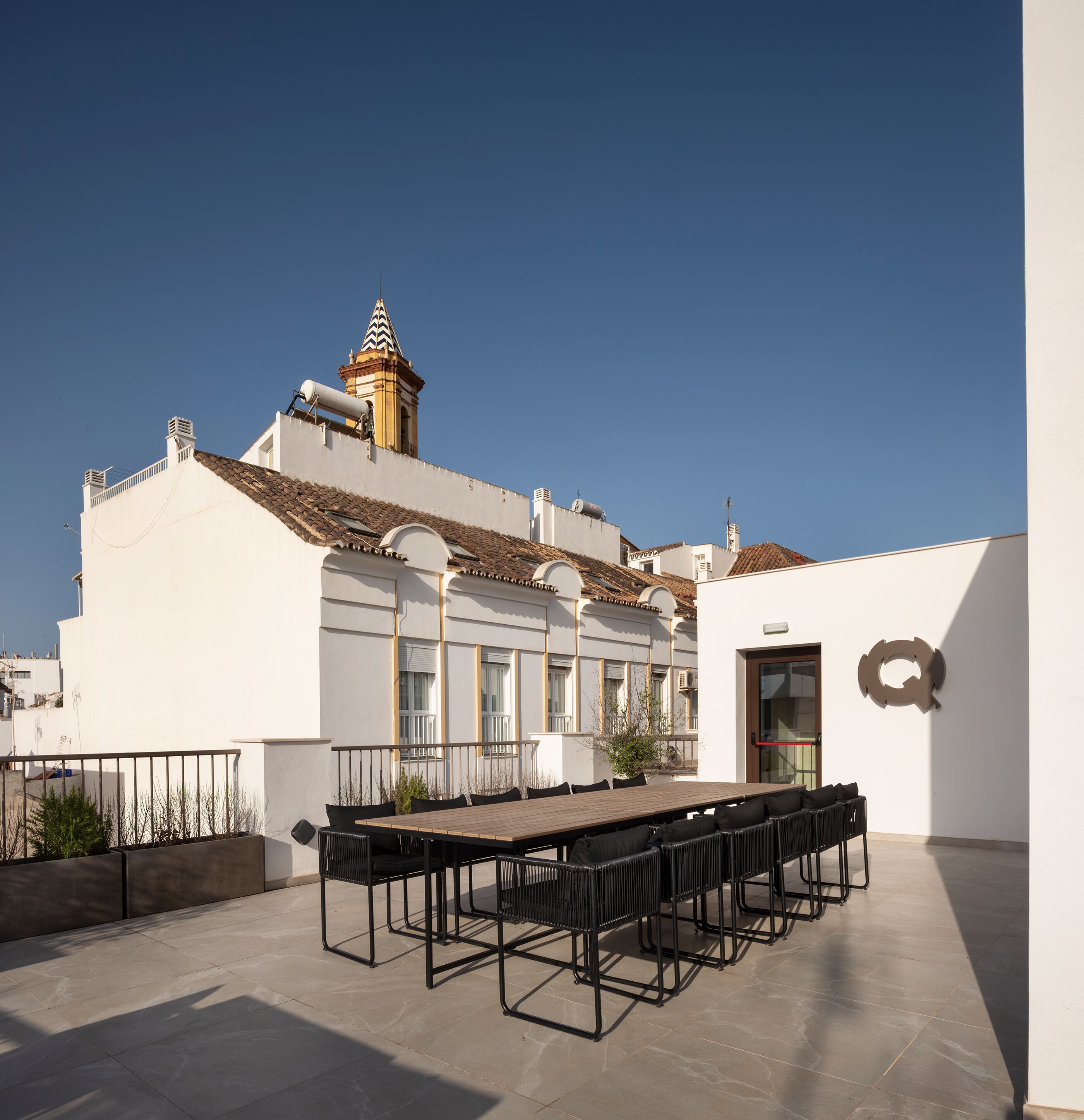 Rooftop terrace