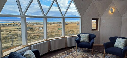 Geodesic Dome Stay with Spectacular Fjord Views Patagonia
