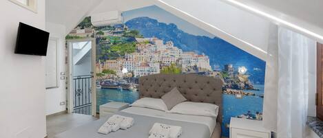 1 غرفة نوم وواي فاي وملاءات أسرّة