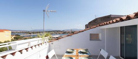 Apartment, 1 Bedroom, Sea View | Terrace/patio