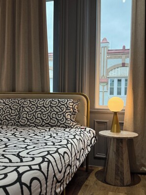 1 chambre, fer et planche à repasser, accès Internet, draps fournis