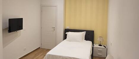 1 makuuhuone, ilmainen Wi-Fi, vuodevaatteet