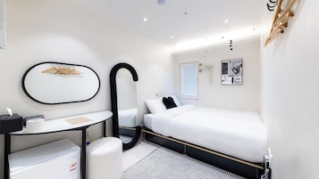 スタンダード ダブルルーム | WiFi (無料)、ベッドシーツ
