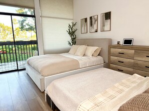 1 habitación, tabla de planchar con plancha, wifi y ropa de cama 
