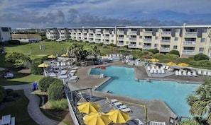 Indoor pool, outdoor pool - A Place at the Beach III, Ocean Front Condo Family Friendly Resort (Atlantic Beach)