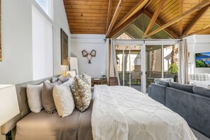 1 dormitori, planxa i posts de planxar, Internet i roba de llit