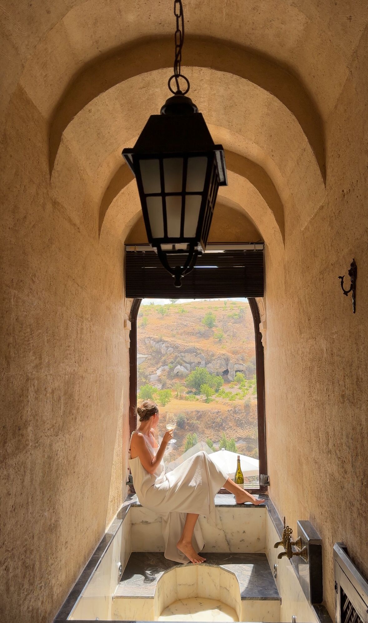 Vue depuis l’hébergement