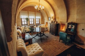 Executive-Suite, Gartenblick | Wohnbereich