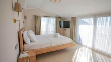 2 Schlafzimmer, Bügeleisen/Bügelbrett, Bettwäsche