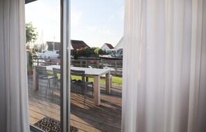House | View from property - Nice Holiday Home on the Water in Grou (Grou)