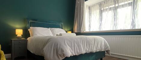 2 soverom, strykejern/-brett, wi-fi (inkludert) og sengetøy