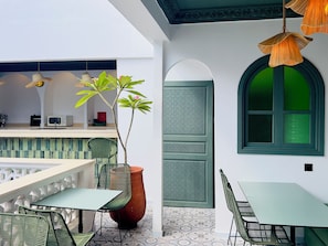 Terrasse sur le toit