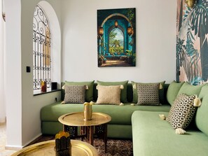 Lobby sitting area - Riad KAYA & SPA (Marrakech)