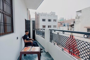 Family Quadruple Room, Balcony, City View | Balcony view