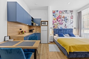 In-room safe, iron/ironing board, travel cot, free WiFi - City Center Amphitheater Studio B (Pula)