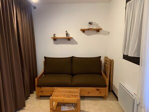 Living area - Apartment 'Appt De Montagne Araches' with Private Terrace and Shared Garden (Arâches-la-Frasse)