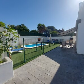 Terrace/patio - Holiday Home 'Alex 1' with Private Pool, Wi-Fi and Air Conditioning (Zahora)