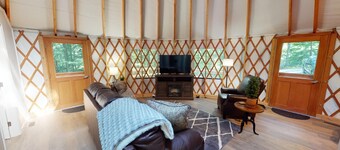 Urban Pine Yurt- Hocking Hills Yurts