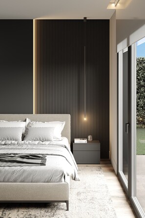 2 室のベッドルーム、セーフティボックス (室内)、アイロン / アイロン台、WiFi (無料)