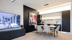 Dining - AZULIS Apartment 7 · 2BR with Terraces & Elevator in Aldo Moro (Olbia)
