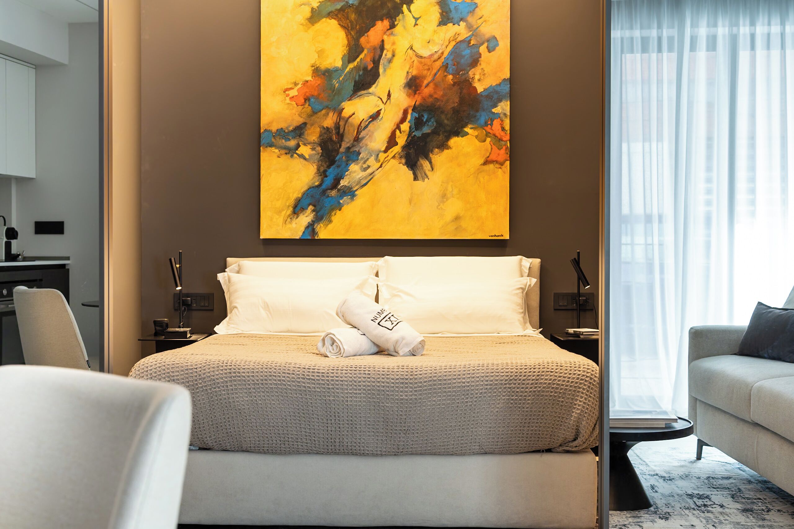 1 bedroom, in-room safe, iron/ironing board, travel cot