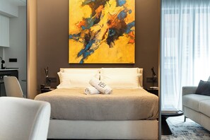 1 bedroom, in-room safe, iron/ironing board, travel crib