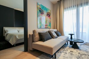 1 Schlafzimmer, Zimmersafe, Bügeleisen/Bügelbrett, Reisekinderbett