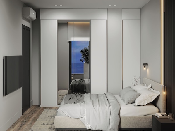 1 chambre, fer et planche à repasser, accès Internet, draps fournis