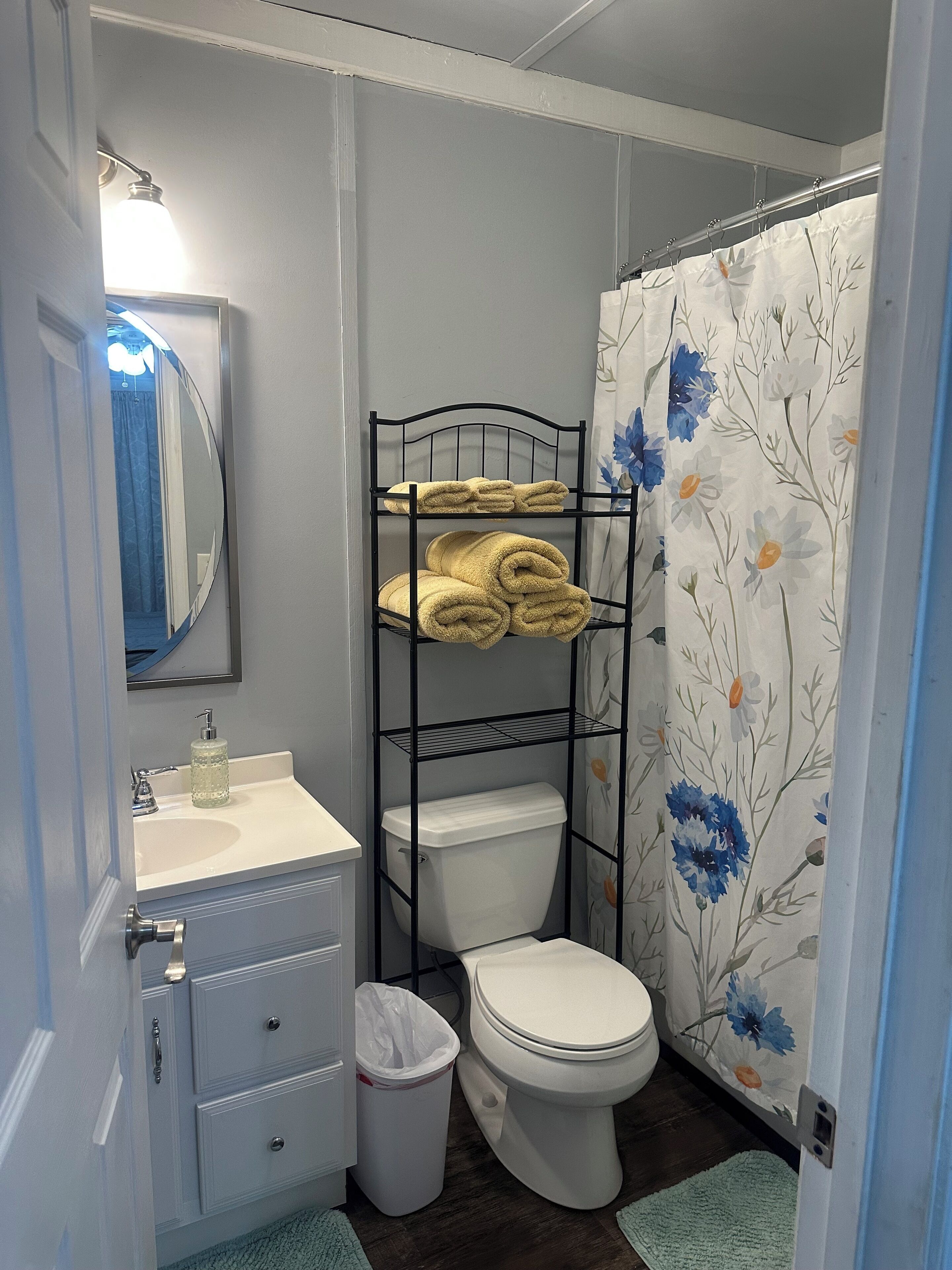 Sèche-cheveux, serviettes fournies, papier toilette