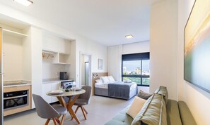 Living area - Relaxing and Complete Stay in a Building With Pool VPD (Florianópolis)