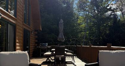 Modern 3BR/4BA Windham chalet w/ hot tub, views & mins to ski, bars, dining!