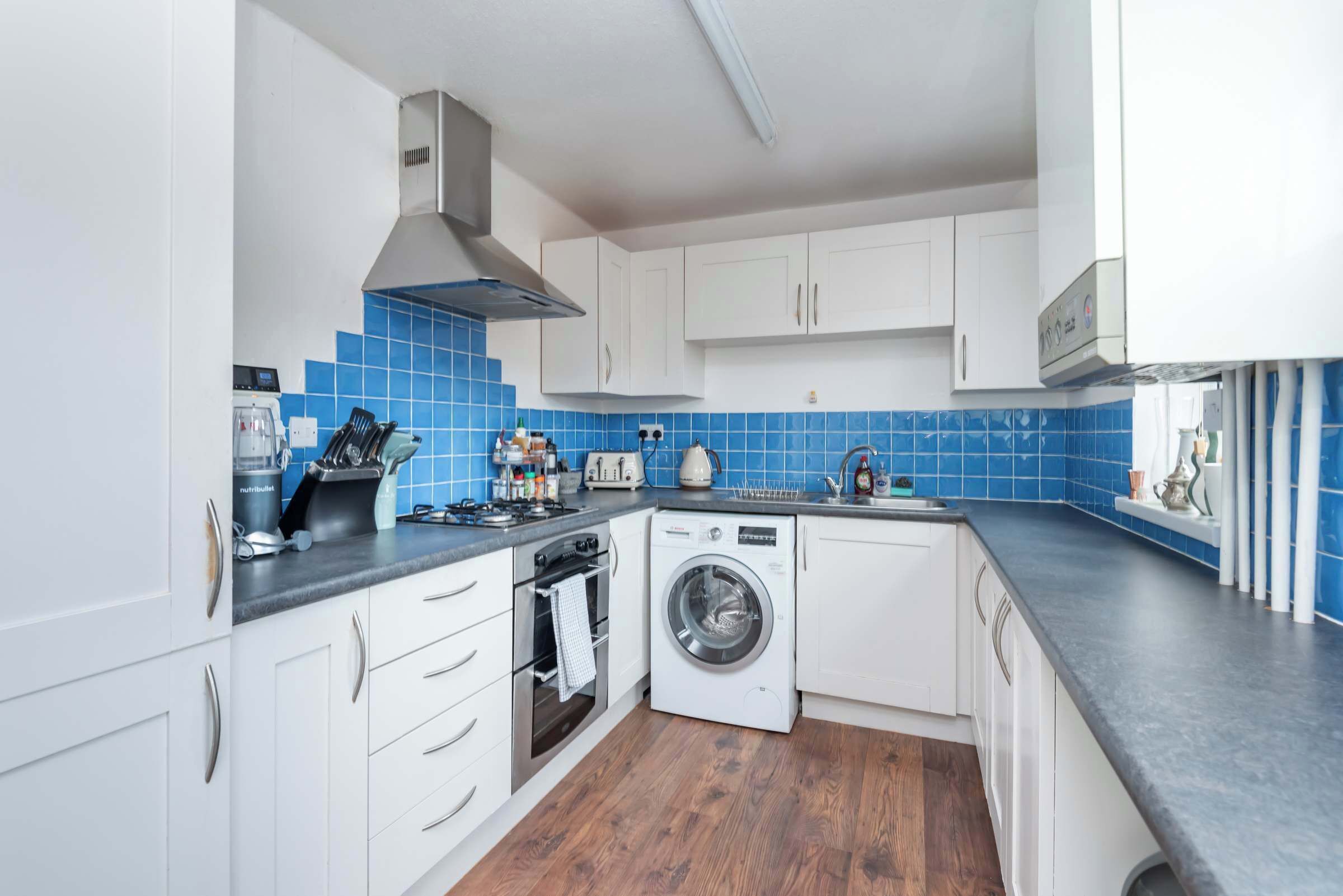 Refrigerador, horno, placa de cocina, tostadora