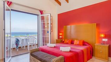 4 dormitorios, tabla de planchar con plancha, Internet y ropa de cama