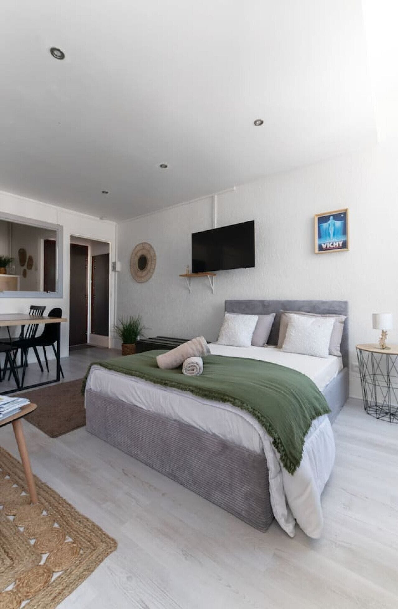 1 bedroom, iron/ironing board, travel crib, WiFi